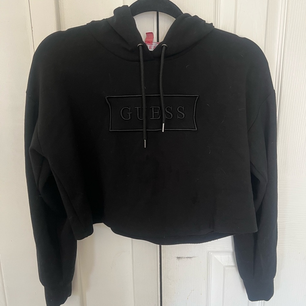 GUESS Cropped Hoodie